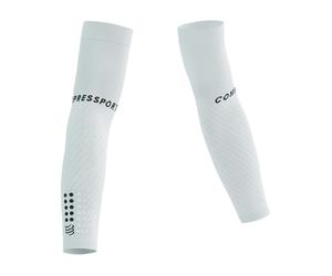 Compressport - Manicotti termoregolatori - ArmForce White - Taglia 2 - Bianco
