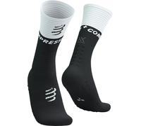 Calze Compressport Mid Compression V2.0 nero bianco - T1