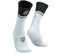 COMPRESSPORT Mid Compression Socks V2.0 - Unisex - Bianco - Taglia 45/48- modello 2025