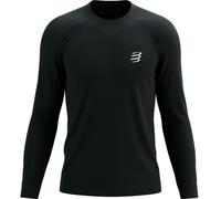 Compressport - T-shirt da trail running - Performance Ls Tshirt M Black per Uomo - Taglia M - Nero