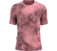 Compressport PERFORMANCE SS TSHIRT M - EAT MY DUST! Magliette XL Rosa
