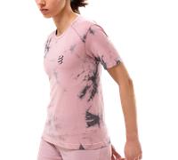 Compressport PERFORMANCE SS TSHIRT W - EAT MY DUST! Magliette M Rosa