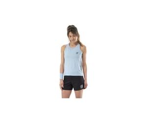 Compressport performance tank blue women