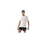 Compressport podium short sleeve t shirt white uomo