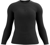 Compressport - Primo strato termoregolatore da donna - On/Off Base Layer Ls Top W Black per Donne in Pelle - Taglia S - Nero