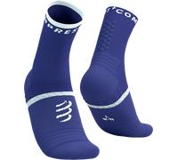 Compressport Pro Marathon v2.0 Calze T3 Azzurro