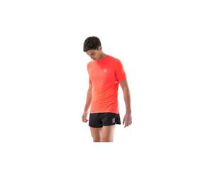 Compressport pro racing maglia a maniche corte rosso uomo
