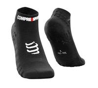 COMPRESSPORT PRO Racing Socks v3.0 Run Low, Calzini da Gara Unisex-Adult, Nero, 4