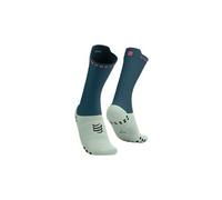 Compressport pro racing socks v4 0 bici blu