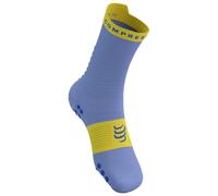 Compressport - Pro Racing Socks V4.0 Run High - Calze da running T1 - EU: 35-38 blu
