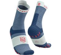 Compressport pro racing socks v4 0 run high blu