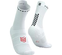 Calze Compressport Pro Racing v4.0 Run High bianco nero - T4