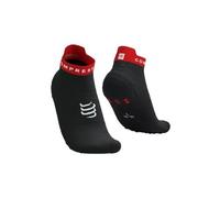 Compressport pro racing socks v4 0 run low black red