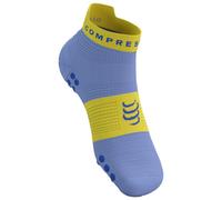 Compressport - Pro Racing Socks V4.0 Run Low - Calze da running T3 - EU: 42-44 blu