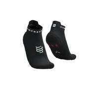 Calze Compressport Pro Racing v4.0 Run Low nero bianco rosso - T3