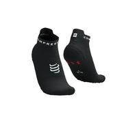 Calze Compressport Pro Racing v4.0 Run Low nero bianco rosso - T2