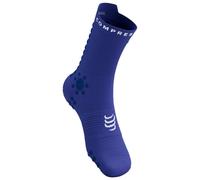 Calze Compressport Pro Racing v4.0 Trail blu elettrico - T2