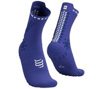 Calze Compressport Pro Racing v4.0 Trail blu elettrico - T2