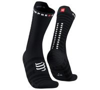 Compressport - Pro Racing Socks V4.0 Ultralight Bike - Calze da ciclismo T4 - EU: 45-48 nero