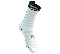 Calze Compressport Pro Racing v4.0 Ultralight Run High bianco rosso nero - T3