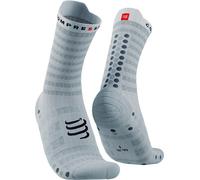 Calze Compressport Pro Racing v4.0 Ultralight Run High bianco - T3