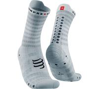 COMPRESSPORT Pro Racing Socks V4.0 Ultralight Run High - Uomo - Bianco - Taglia 39-41- modello 2026