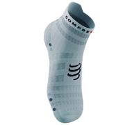 Calze Compressport Pro Racing v4.0 Ultralight Run Low grigio - T1