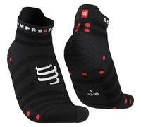 Calze Compressport Pro Racing v4.0 Ultralight Run Low nero rosso - T2