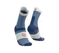 Compressport pro racing socks v4 0 run high blu
