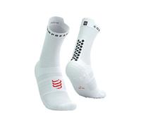 Calze Compressport Pro Racing v4.0 Run High bianco nero - T2