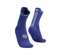 Calze Compressport Pro Racing v4.0 Trail blu elettrico - T1