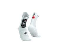 Compressport pro racing v4 0 run high ironman 2025 tutto e possibile calzini bianco nero rosso