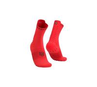 Compressport pro racing v4 0 trail socks red black