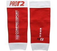 COMPRESSPORT Proracing Calf R2 Calze Compressive da Gara e da Recupero, Rosso, 3