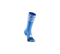 Compressport recovery ironman dazzle socks blue