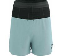 Compressport - Short leggeri e traspiranti - Trail Racing Overshort M Ether per Uomo - Taglia XL - Blu