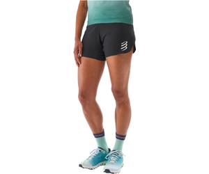 Compressport - Short multisport - Performance Short Black F per Donne - Taglia L - Nero