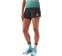 Compressport - Short multisport - Performance Short Black F per Donne - Taglia XS - Nero