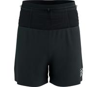 Compressport - Soprashort da Trail - Trail Racing 2-In-1 Short Black H per Uomo - Taglia M - Nero