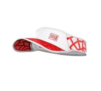 COMPRESSPORT Spiderweb Ultralight Visor, Visiera Running | Protezione solare, struttura traforata, leggera, traspirante, asciugatura rapida del sudore, corsa e bici