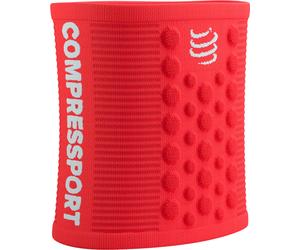 Compressport Sweatbands 3D.Dots Polsiere Taglia unica Rosso