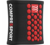 COMPRESSPORT Sweatbands 3d.dots, Bracciale Antisudore Unisex Adulto, Nero, Taglia unica