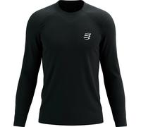 Compressport - T-shirt da trail running - Performance Ls Tshirt M Black per Uomo - Taglia L - Nero