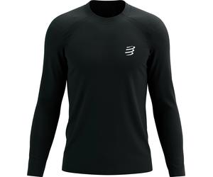 Compressport - T-shirt da trail/running - Performance LS Tshirt M Black - Taglia M - Nero