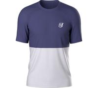 Compressport - T-shirt da trail running - Performance SS Tshirt M Peacoat Gray per Uomo - Taglia M - Blu