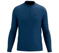Compressport - Trail Half Zip L/S T-Shirt - Maglia da corsa L blu