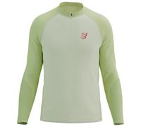 Compressport - Trail Half Zip L/S T-Shirt - Maglia da corsa XL grigio
