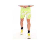 Pantaloncini da corsa 2 in 1 compressport trail da uomo verde