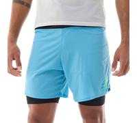 Compressport TRAIL RACING 2-IN-1 SHORT M Shorts S Azzurro