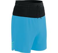 COMPRESSPORT Trail Racing 2-in-1 Short - Unisex - Nero / Blu - Taglia L- modello 2026